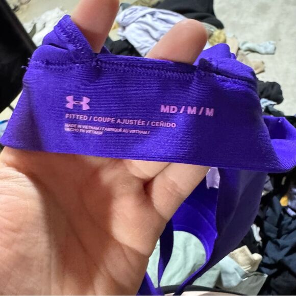 Under Armour Royal Purple High Impact Sports Bra - Picture 3 of 3